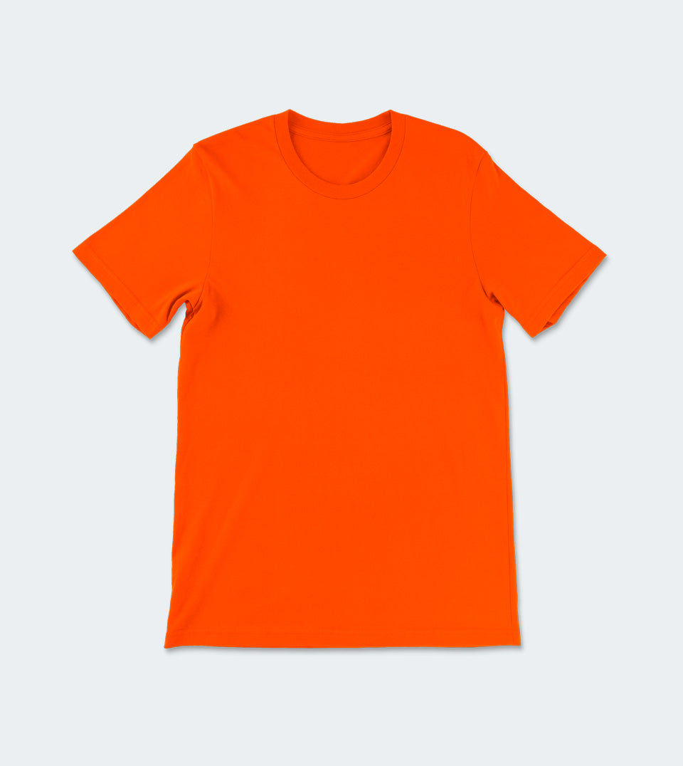orange custom shirt